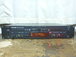 TASCAM　　MD-CD1MKⅢ 業務用CDプレーヤー/MDレコーダー　タスカム