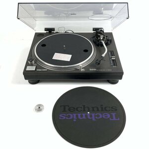 Technics テクニクス SL-1200MK3 SHURE/M44GX レコードプレーヤー DJ [ EPアダプター/スリップマット]付き★動作品