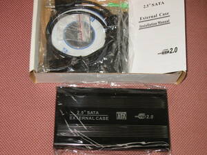 2.5” Hard Disk Enclosure EXTER CASE（SATA HDD USB2.0 ）