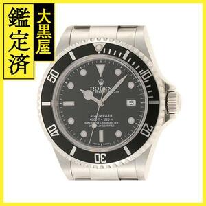 M番　2008年7月ギャランティ　ROLEX　ロレックス　シードゥエラー　16600　ステンレス　1220ｍ防水　男性用自動巻時計【473】