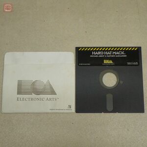 ※FDのみ Apple II 5インチFD HARD HAT MACK ELECTRONIC ARTS アップルII アップル2【PP