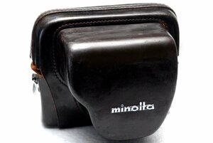 MINOLTA ミノルタ純正 高級一眼レフカメラ専用 高級カメラケース 希少品