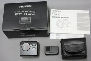 ■動作確認済■　フジフイルム（FUJIFILM）　クリップオンフラッシュ EF-X20　■目立つキズありません！■