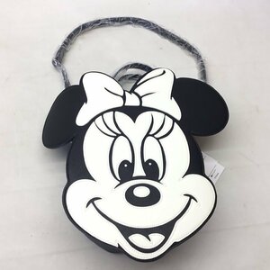 ■Areeam Disney ミニー モノトーンフェイス バッグ 2WAY バッグ 黒 未使用品 /0.54kg■