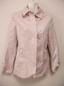 assk2-763☆TWO:C　レディース　スプリングコート　ジャケット　アウター　ピンク　サイズ4　綿100%　