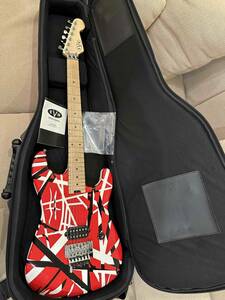 EVH Striped Red with Black Stripes エレキギター