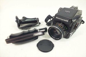 □ Mamiya マミヤ 645 中判カメラ 1:2.8 80mm 中古 現状品 240406B5056