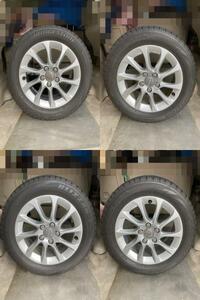 ☆EA010　アウディ 純正ホイール 4本セット ブリザック VRX 205/55R16 6.5J ET46 8V0601025BM　　1225