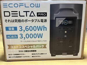 EcoFlow エコフロウ　DELTA PRO デルタプロ　ポータブル電源