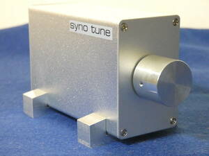 syno audio オリジナル・パッシブ・ボリューム　TMS-1 高音質化改良品　syno tune Fine Tune パワーアンプ直結の音が聴ける　Mac