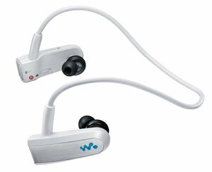【中古】 SONY ウォークマン Wシリーズ ヘッドホン一体型 2GB ホワイト NWD-W202 W