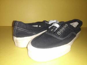 24cm バンズ×J-CREW 黒 US製 VANS 80’S 90