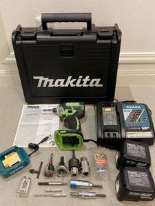 Makita 充電式インパクトドライバ TD137D 充電器 バッテリー 付属品 ケース付き DC18RC バッテリBL1430 マキタ 