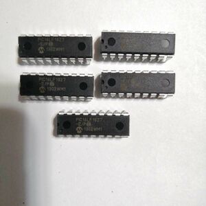新品 Microchip PIC16LF1827 5個組