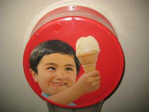 江崎グリコ 当時物 アイスクリーム ＰＯＰ ケース 電飾看板 箱付
