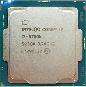 Intel Core i7-8700k SR3QR 6C 3.7GHz 12MB 95W LGA 1151