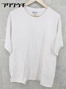 ◇ Champion チャンピオン 半袖 Tシャツ カットソー サイズXL ホワイト メンズ