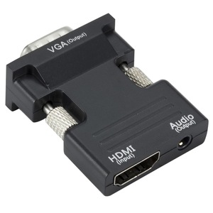HDMI - VGA & アナログ音声 コンバーター 24