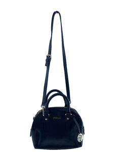 FURLA◆ショルダーバッグ/レザー/BLK/201549