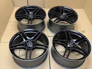 中古ホイール４本セット((メルセデスベンツ AMGタイプ Sクラス W222 Cクラス 20インチ 等 9.5J+38 8.5J+35 PCD112 MERCEDES BENZ 