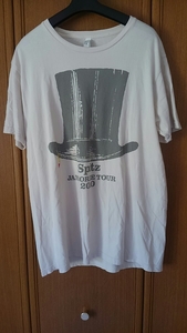 スピッツ　半袖Tシャツ Lサイズ　桃色　灰色　JAMBOREE TOUR 2010 即決　コンサートツアー　ライブ　ピンク