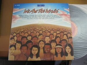 USA For Africa - We Are The World /洋楽/Quincy Jones/Lionel Richie/Michael Jackson/12AP 3021/国内盤12インチ・シングル・レコード