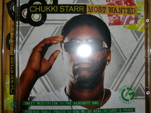 美品 Chukki Starr [Most Wanted] sizzla luciano mighty crown jam rock red spider burn down barrier free fujiyama banty foot