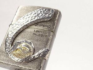 ∇花∇1999年製ZIPPO LIMITED EDITION アメリカンイーグル オイルライター 希少ヴィンテージ 限定No.0510