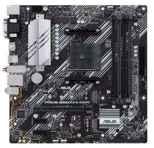 ASUS PRIME B550M-A (WI-FI) Socket AM4 DDR4 VGA+DVI+HDMI PCI-E4.0 Motherboard