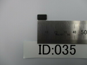 ID:035 未使用　長期保管品　HD74AC04FP Hex Inverter SOP-14pin　10個セット