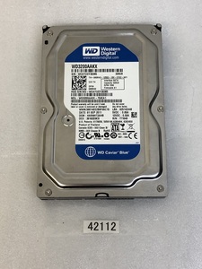 WESTERN DIGITAL bule WD 3.5インチ 内蔵 HDD 320GB SATA 7200rpm WD3200AAKX