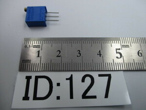ID:127 未使用 長期保管品　可変抵抗器 100Ω 3296W-1-101