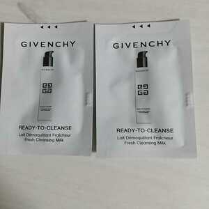 【GIVENCHY*ジバンシー】レディトゥクレンズミルク(クレンジングミルク)*サンプル2包★送料63円～