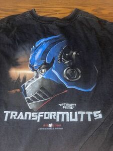 Big Dogs T Shirt Transformers Transformutts Size L 海外 即決