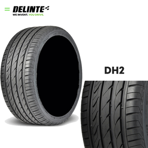 送料無料 デリンテ 夏 サマータイヤ DELINTE DH2 ディーエイチツー 185/55R16 87V XL 【2本セット 新品】