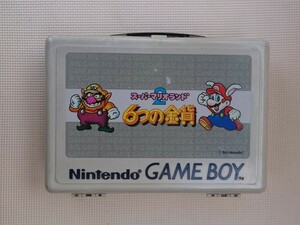 NINTENDO GAME BOY スーパーマリオランド2 6つの金貨 ケース 任天堂 ニンテンドー ゲームボーイ ゲームボーイケース 収納