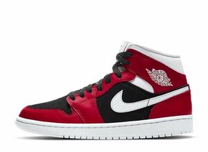 NIKE WMNS AIR JORDAN 1 MID "GYM RED / BLACK /WHITE" 27cm BQ6472-601