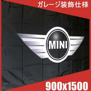 ★ガレージ装飾仕様★ M01 MINI旗 バナーフラッグ ガレージ雑貨 MINIクーパーフラッグ BMW ウイングマーマ 旗 MINIクーパー旗 ポスター