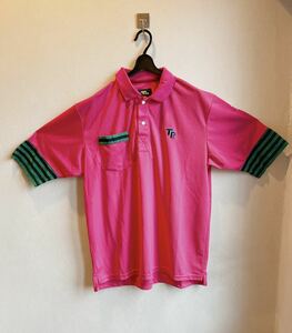 Tapin メンズポロシャツ　ピンク　タグ付き・未使用　定価：9975円
