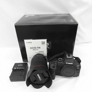 【美品】Canon キャノン ミラーレス一眼レフカメラ EOS R6 Mark II RF24-105L IS USM レンズキット 11574855 0517