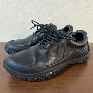 【美品】DIOR ディオール B28 シグネチャーロゴ ラバーロートップ ダービーシューズ スニーカー size 39 定価13.2万円