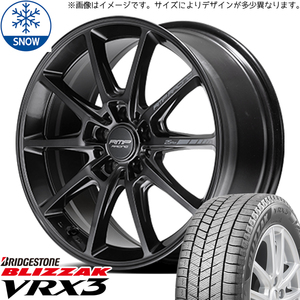 新品 スバル WRX STI WRX S4 245/40R18 BS BLIZZAK VRX3 R25 Plus 18インチ 8.0J +45 5/114.3 スタッドレス タイヤ ホイール セット 4本