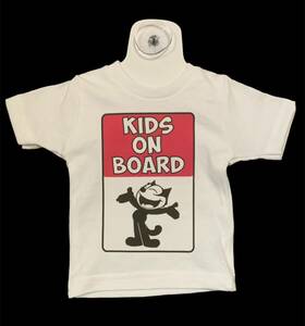 FELIX THE CAT★KIDS ON BOARD 子供が乗ってます フィリックス ザキャット アメキャラ ホットロッド/ローライダー/ア車好きにオススメ！