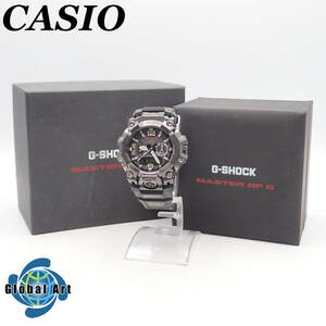 え05026/CASIO カシオ/G-SHOCK/電波ソーラー/メンズ腕時計/マルチバンド6/ブラック/GWG-B1000/箱・ケース付