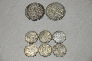 昭和39年 東京オリンピック 1000円硬貨×2枚　100円硬貨×6枚　1964年 東京五輪 記念硬貨