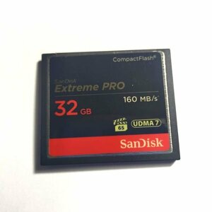 動作確認済 SanDisk CFカード 32GB ハイパフォーマンス仕様 160MB/s Extreme Pro