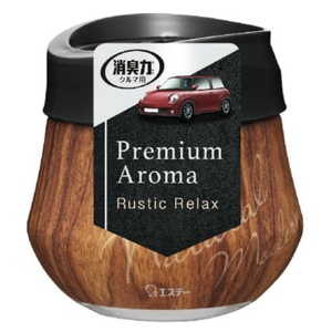 クルマの消臭力 Premium Aroma 車用 消臭芳香剤 消臭剤 芳香剤 車 ゲルタイプ ラスティックリラックス 90g × 20点