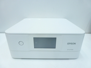 家電祭 EPSON エプソン インクジェットプリンター EP-879AW 中古品 通電確認済 現状品 インク無 プリンター ホワイト