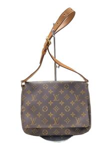 LOUIS VUITTON◆M51388/ミュゼット・タンゴ/モノグラム・キャンバス/ショルダーバッグ/PVC/BRW/LV/ロゴ