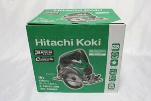 新品 HIKOKI (旧 日立工機) 18V 125mm コードレス丸のこ C18DBL(NN)(L) グリーン ※HIKOKIロゴになる可能性あり